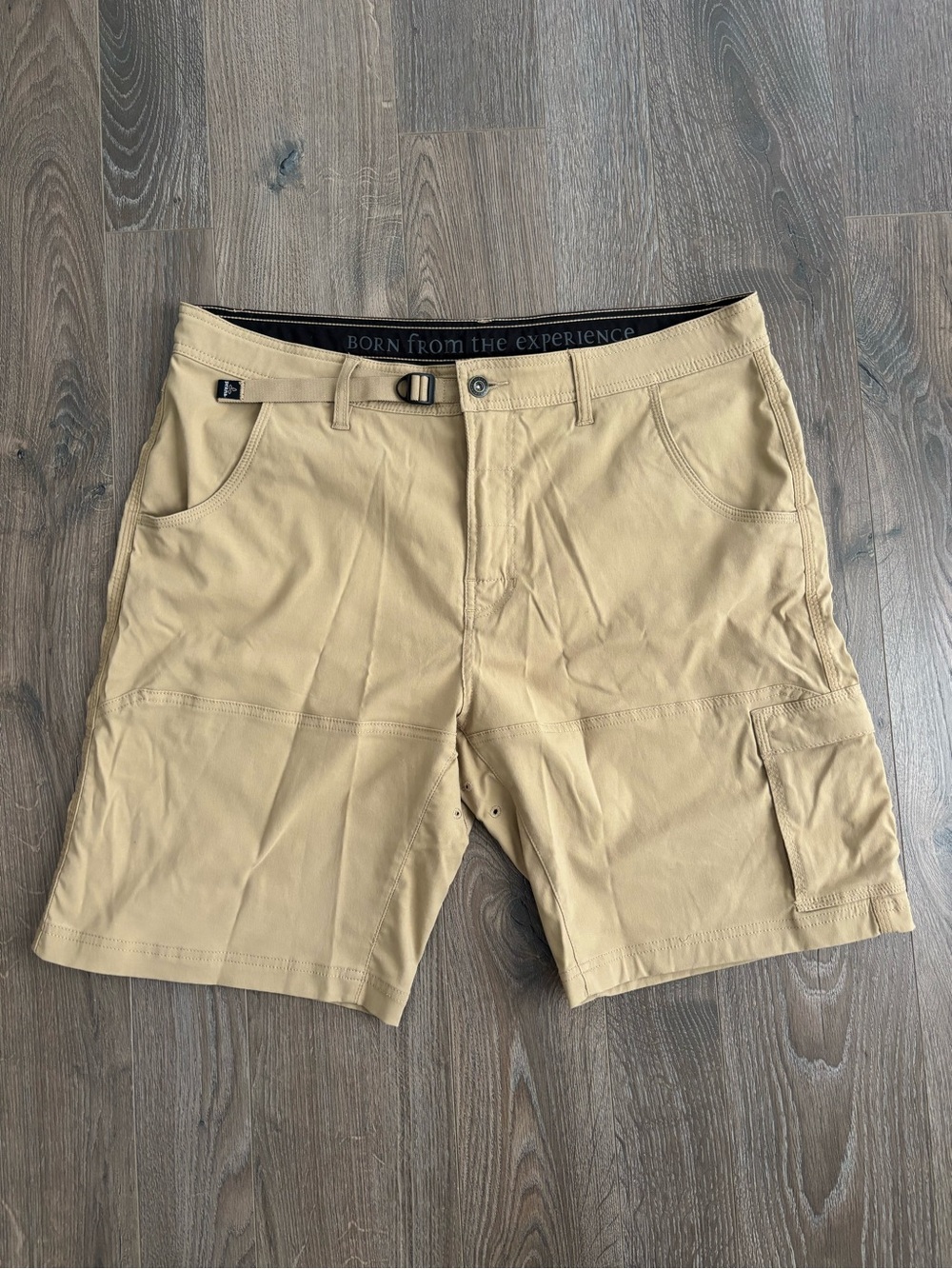 Prana Men's Khaki Cargo Shorts